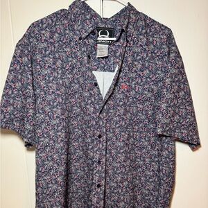 Cinch Men's Multicolor Paisley Button Down Shirt